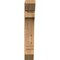 Ekena Millwork Imperial Slat Smooth Bracket, Western Red Cedar, 3 1/2"W x 14"D x 22"H BKT04X14X22IMP06SWR - alternate 2